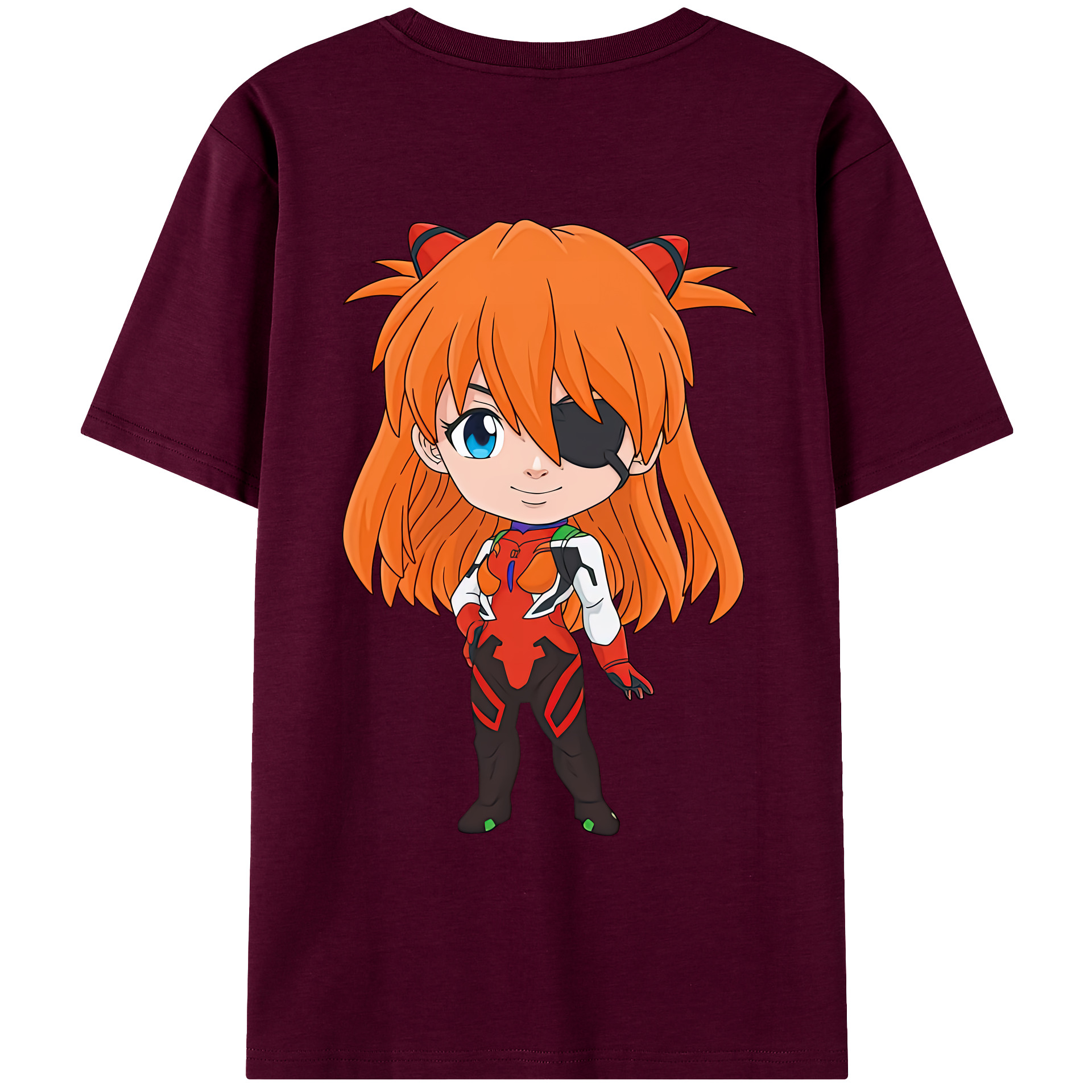 （画像用） EVA 新世紀エヴァンゲリオン レディース半袖Tシャツ(バックプリント)